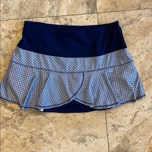 Lucky in love tennis skirt. Excellent condition.